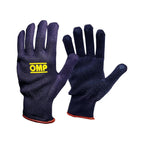 OMP Short Technical Mechanics Gloves | Durable Racing Hand Protection - Xtreme Racegear