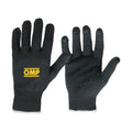 OMP Short Technical Mechanics Gloves | Durable Racing Hand Protection - Xtreme Racegear