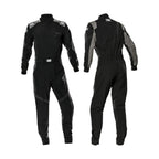 OMP X Mechanic Stretch Overalls | Black High-Performance Workwear - Xtreme Racegear