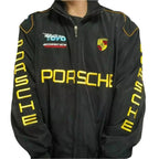 Porsche Formula 1 Bomber Jacket - Embroidered Racing Apparel - Xtreme Racegear