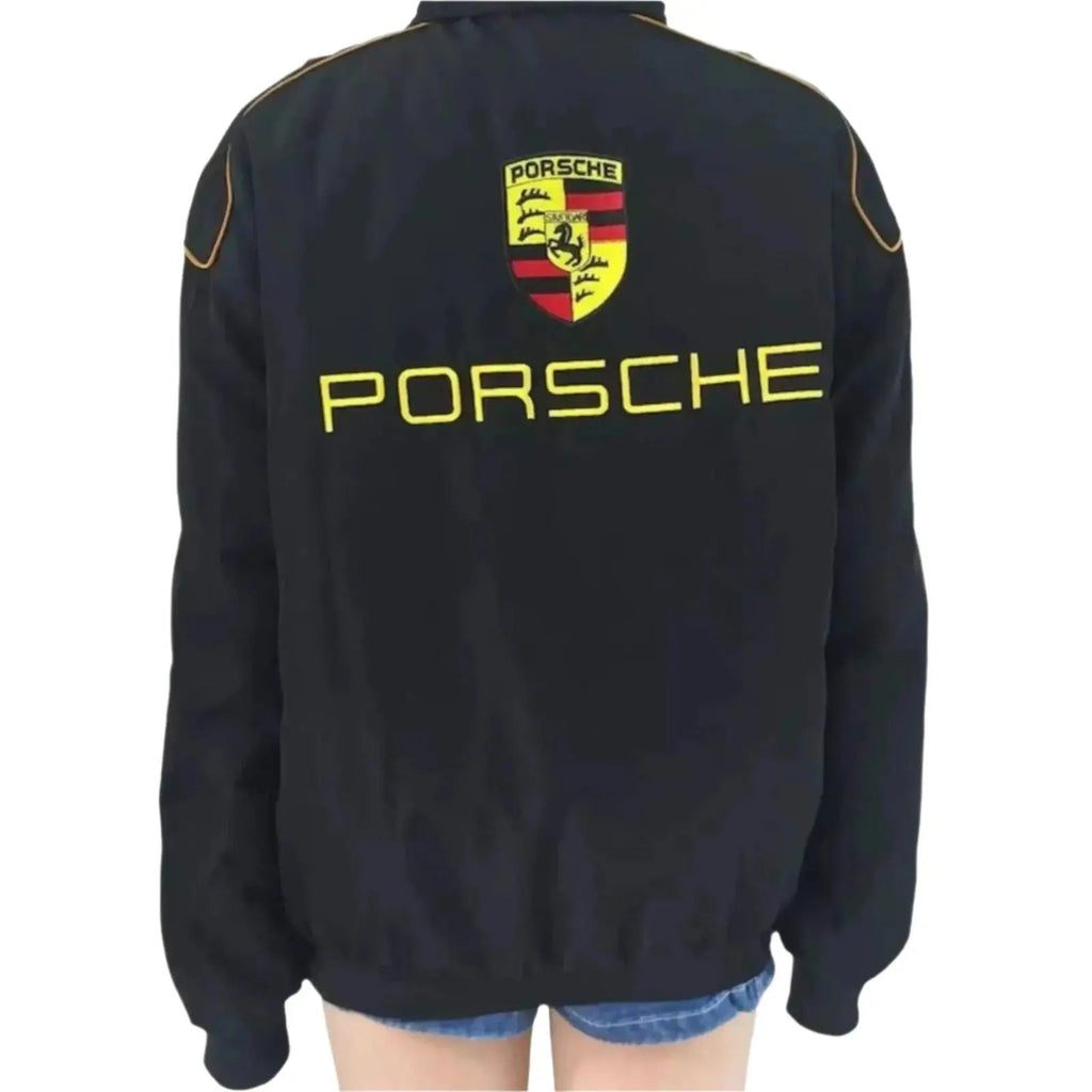 Porsche Formula 1 Bomber Jacket - Embroidered Racing Apparel - Xtreme Racegear