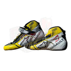 Renault Nico Hulkenberg Special edition French GP Race boots - Xtreme_Racegear