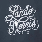 SCRIPT PETROL BLUE LONG SLEEVE TEE - Xtreme_Racegear