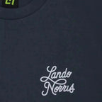 SCRIPT PETROL BLUE SHORT SLEEVE TEE - Xtreme_Racegear