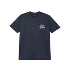 SCRIPT PETROL BLUE SHORT SLEEVE TEE - Xtreme_Racegear