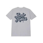 SCRIPT WHITE HEATHER SHORT SLEEVE TEE - Xtreme_Racegear