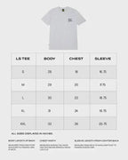 SCRIPT WHITE HEATHER SHORT SLEEVE TEE - Xtreme_Racegear