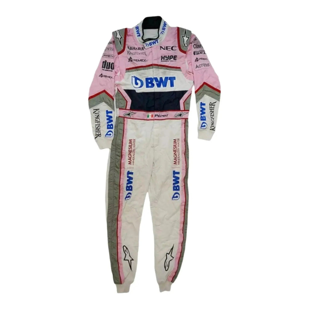 SERGIO PEREZ 2018 RACE SUIT SAHARA FORCE INDIA F1 TEAM - Xtreme Racegear