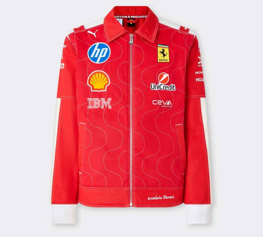 Scuderia Ferrari HP 2025 Monza Limited Edition Team Replica Jacket 
Xtreme Racegear