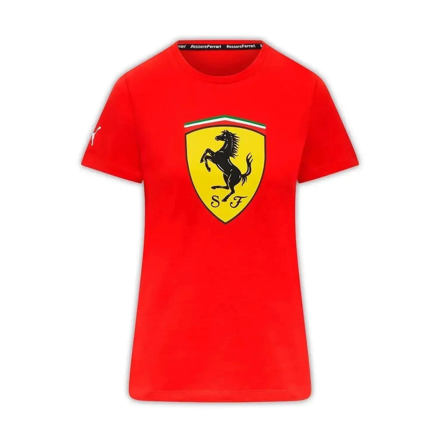Scuderia Ferrari 2023 Women Large Shield T-Shirt - Xtreme_Racegear