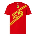 Scuderia Ferrari Carlos Sainz Replica T-Shirt - Barcelona Edition - Xtreme_Racegear