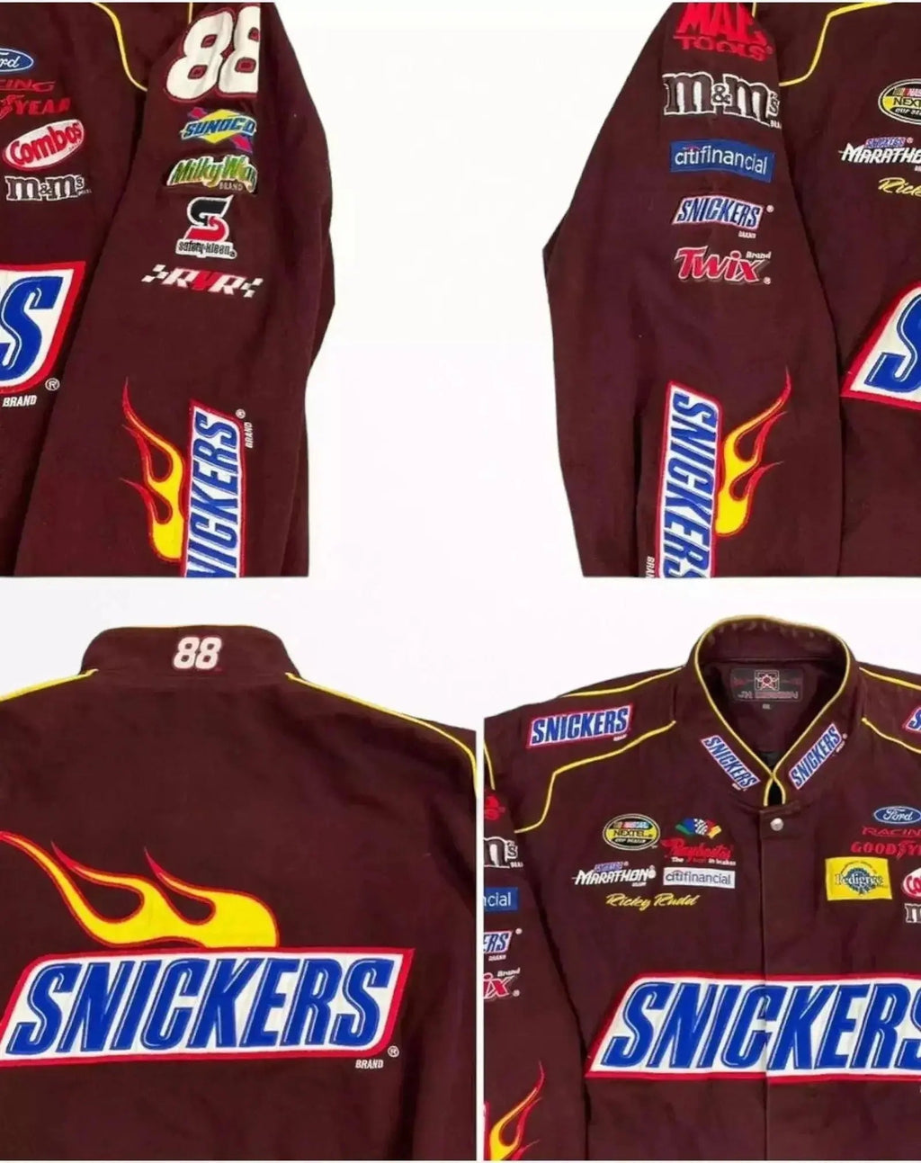 Snickers Windbreaker Jacket - Xtreme Racegear