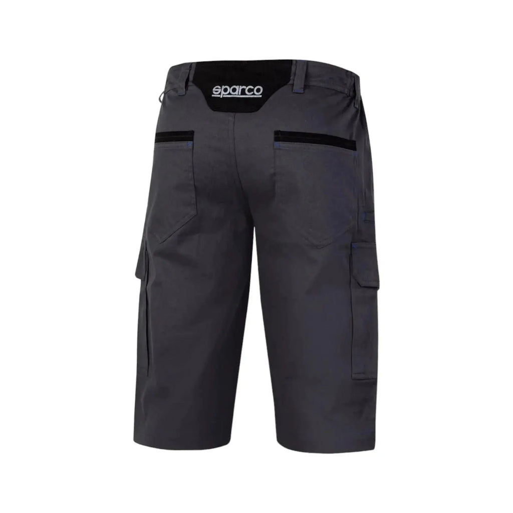 Sparco Cargo Mechanic's Bermuda Shorts - Grey | Official Teamwear - Xtreme Racegear