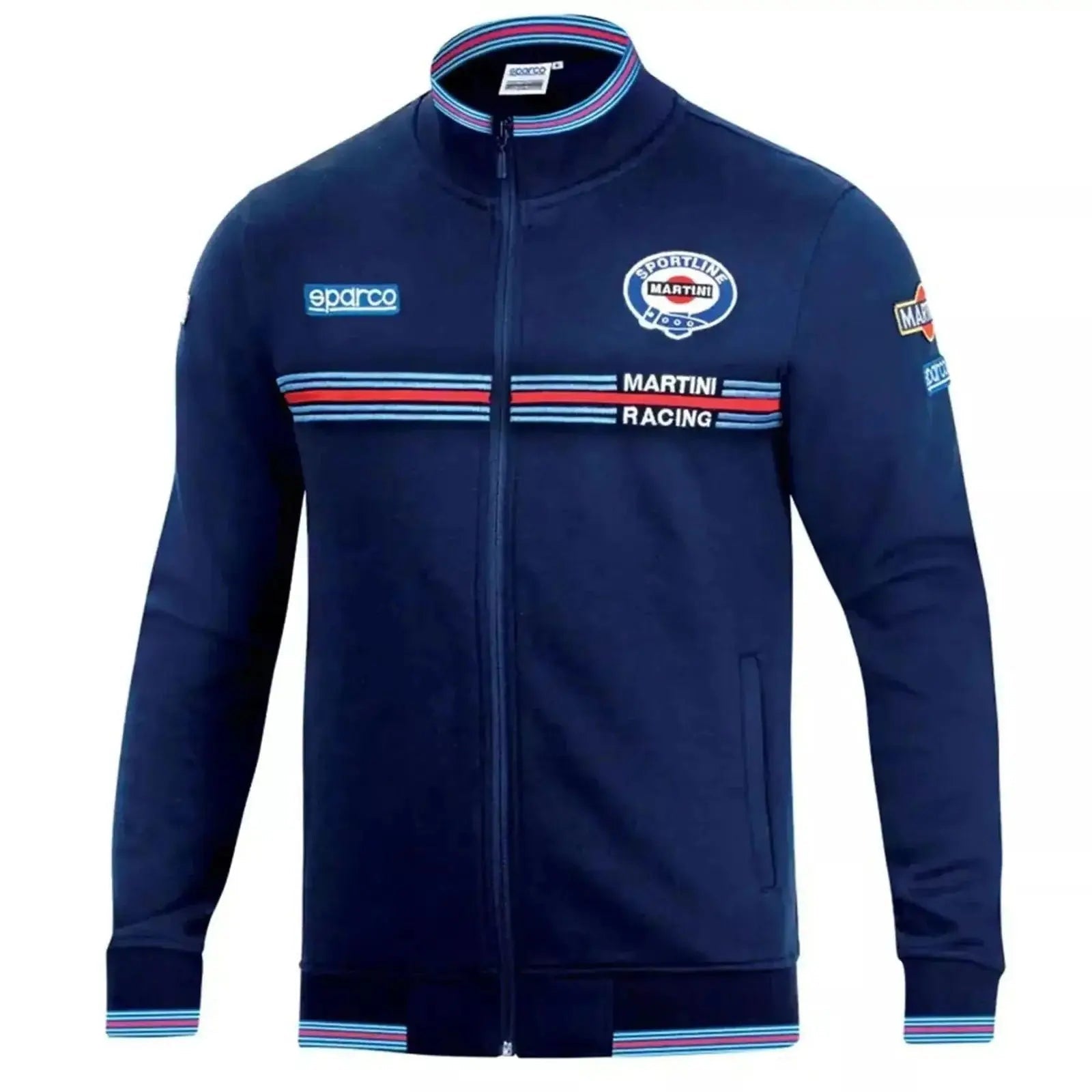 Sparco Full Zip Sweatshirt Martini Racing - Xtreme Racegear