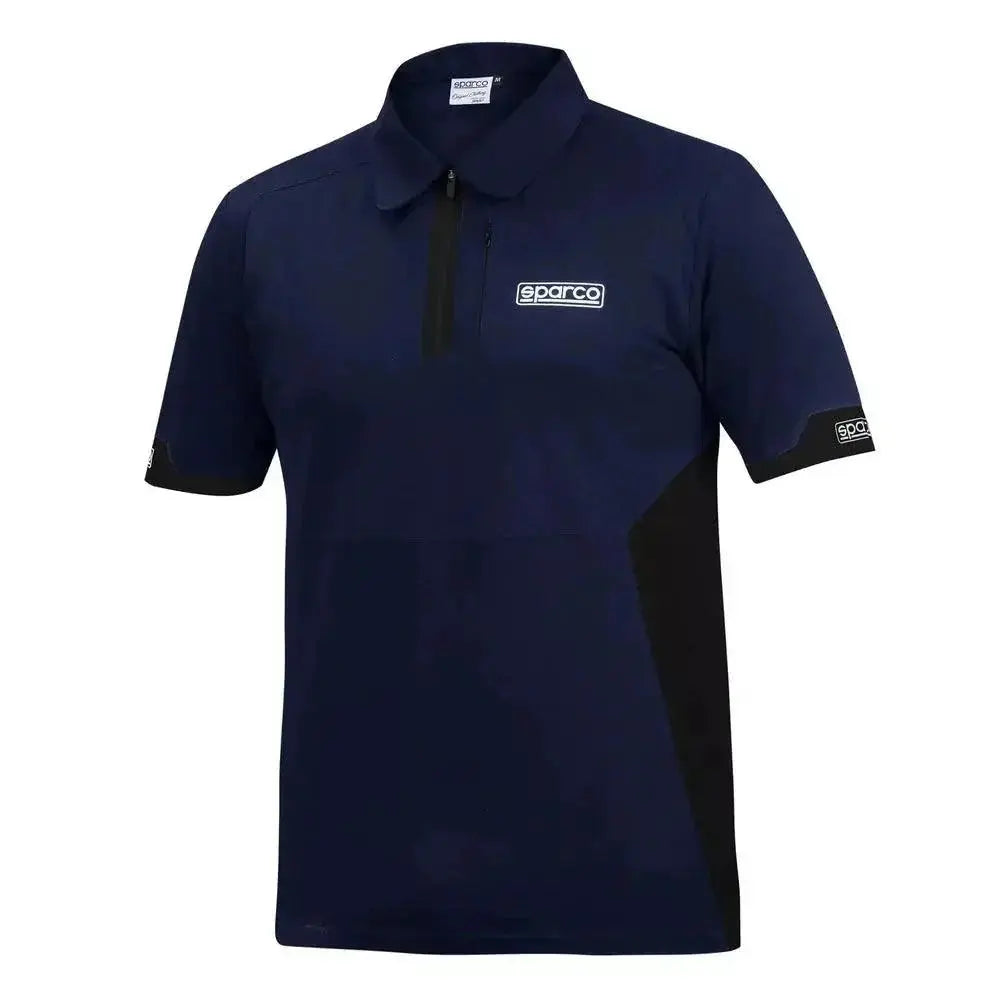 Sparco Polo Zip New desinged T-shirt - Xtreme Racegear