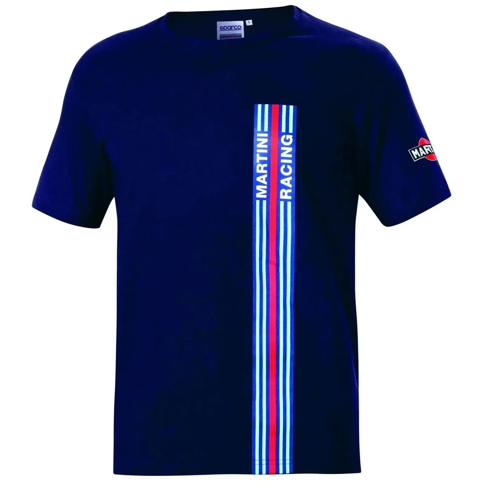 Sparco T-Shirt Big Stripes Martini Racing - Xtreme Racegear