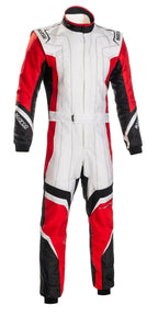 Sparco X-Light KS-7 Replica Kart Suit - Black/Grey Lightweight Racing - Xtremeracegear