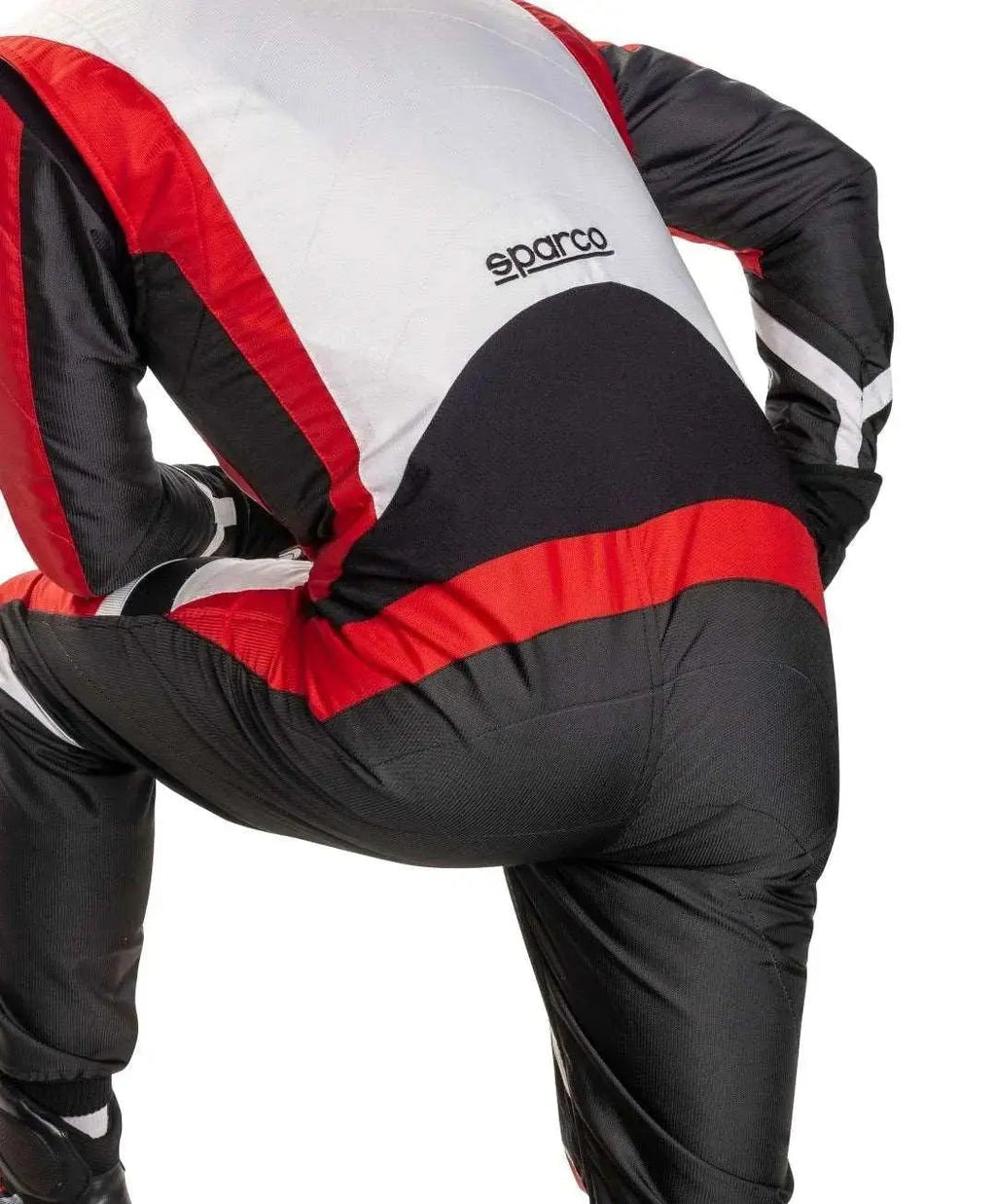 Sparco X-Light KS-7 Replica Kart Suit - Black/Grey Lightweight Racing - Xtremeracegear