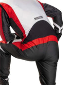Sparco X-Light KS-7 Replica Kart Suit - Black/Grey Lightweight Racing - Xtremeracegear