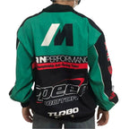 Speed Motor Green F1 Racing Jacket - Stylish Motorsport Gear - Xtreme Racegear