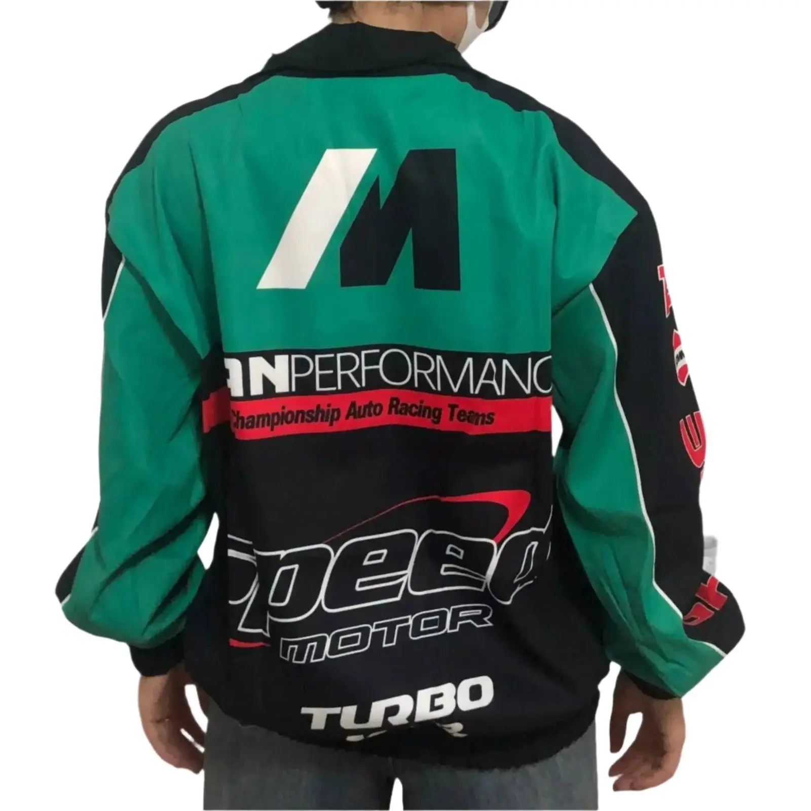 Speed Motor Green F1 Racing Jacket - Stylish Motorsport Gear - Xtreme Racegear