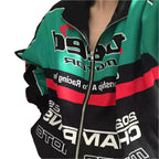 Speed Motor Green F1 Racing Jacket - Stylish Motorsport Gear - Xtreme Racegear