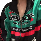 Speed Motor Green F1 Racing Jacket - Stylish Motorsport Gear - Xtreme Racegear
