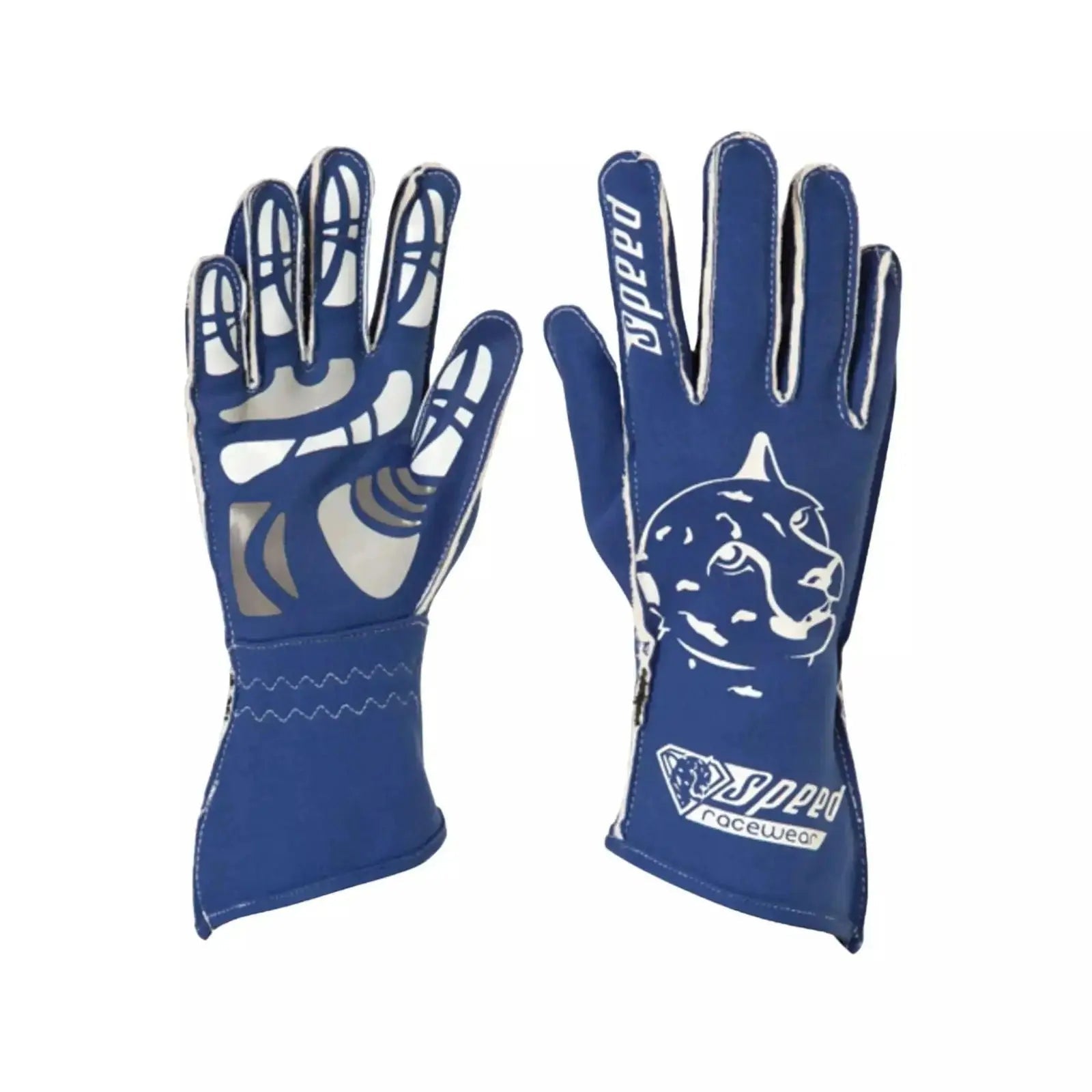 Speed gloves melbourne G-2 blue/ white - Xtreme_Racegear