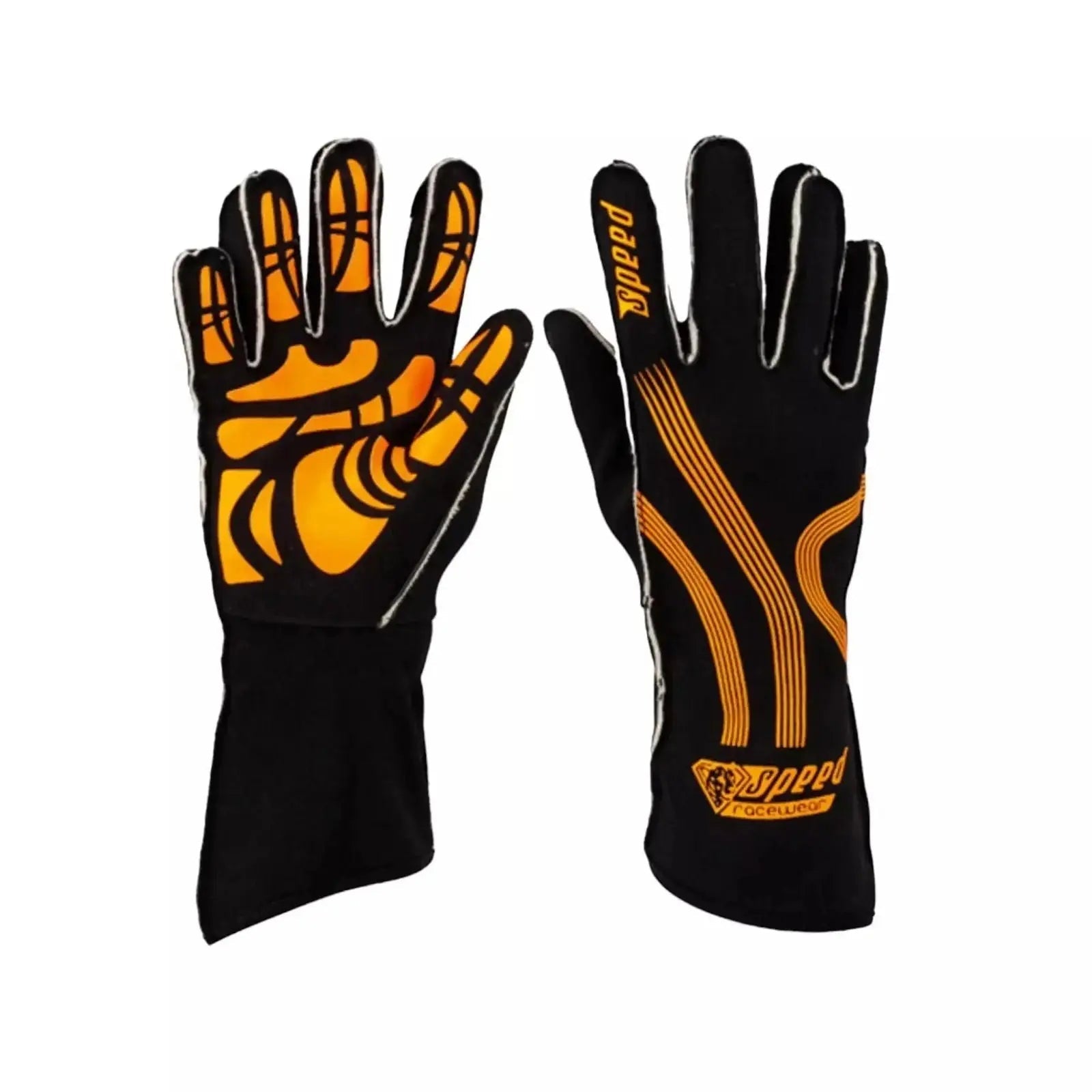 Speed handschoenen Adelaide G-1 black/fluo orange - Xtreme_Racegear