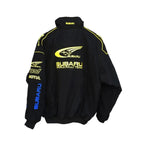 Subaru Racing Vintage Zip-Up Jacket - Unisex Motorsport Apparel - Xtreme Racegear