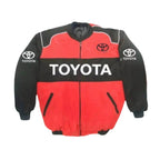 Toyota Vintage Racing Jacket - Embroidered Classic Motorsport Gear - Xtreme Racegear