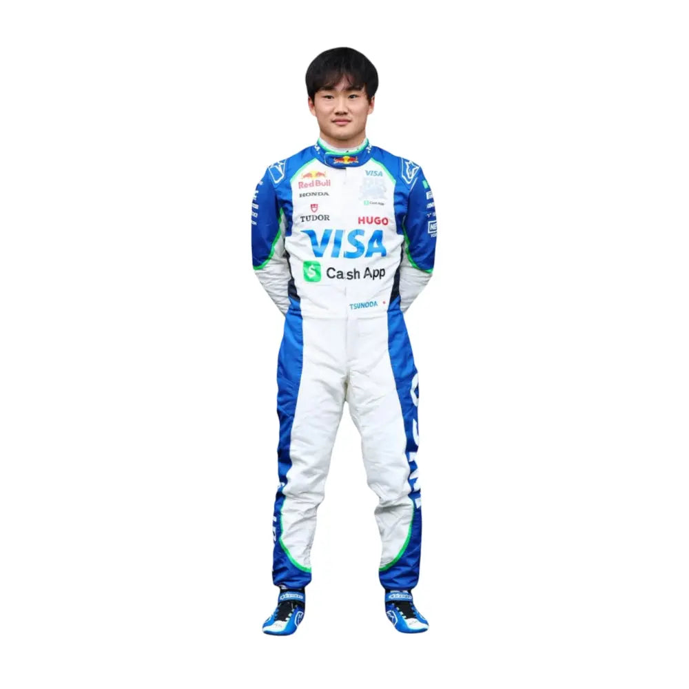 Yuki Tsunoda Alphatauri F1 Team Racing Costume 2025 Xtreme Racegear