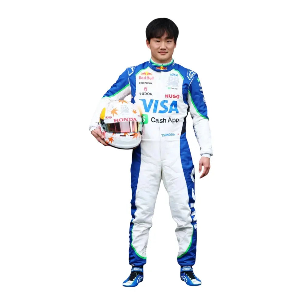 Yuki Tsunoda Alphatauri F1 Team Racing Costume 2025 Xtreme Racegear