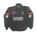 Vintage Citroen F1 Racing Embroidered Bomber Jacket - Xtreme_Racegear