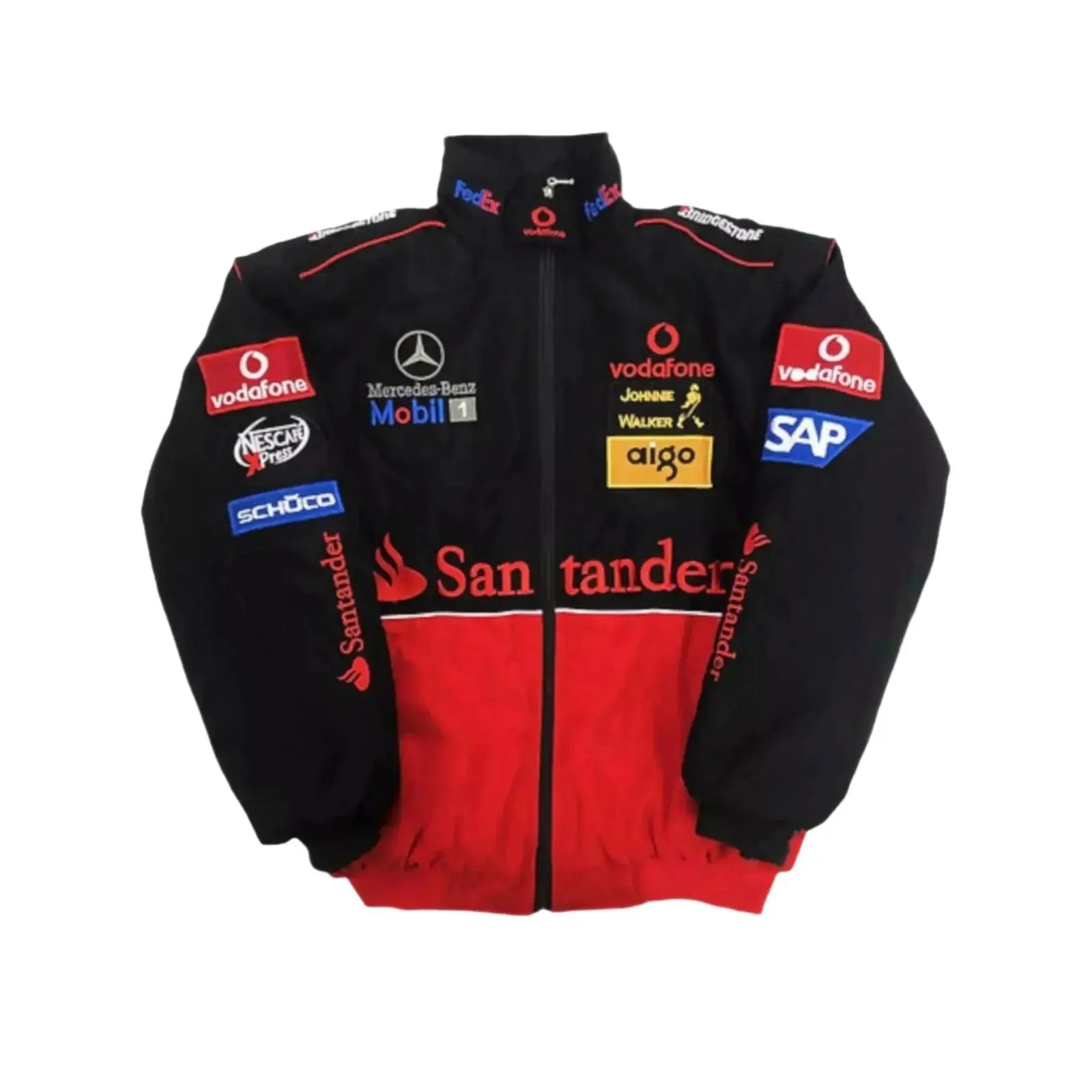 Vintage Edition Mercedes F1 Jacket_Xtreme Racegear