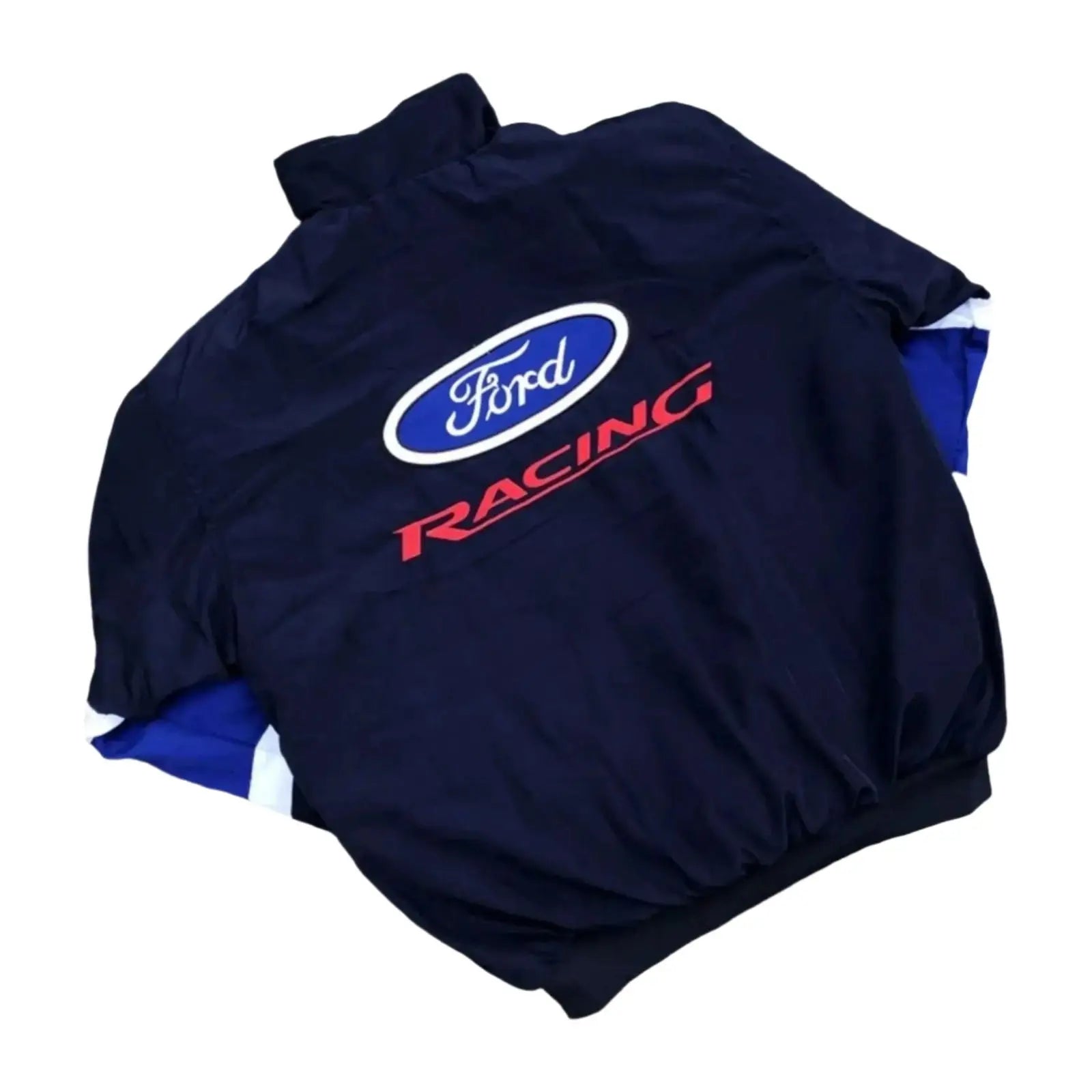 Vintage Ford F1 Racing Bomber Jacket - Embroidered Motorsport Gear -Xtreme_Racegear