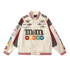 Vintage M&M Racing Jacket - Embroidered Classic Motorsport Gear - Xtreme Racegear