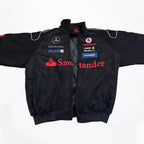 Vintage Mercedes-Benz F1 Embroidered Retro Racing Jacket_Xtreme Racegear