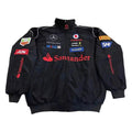 Vintage Mercedes-Benz F1 Embroidered Retro Racing Jacket_Xtreme Racegear