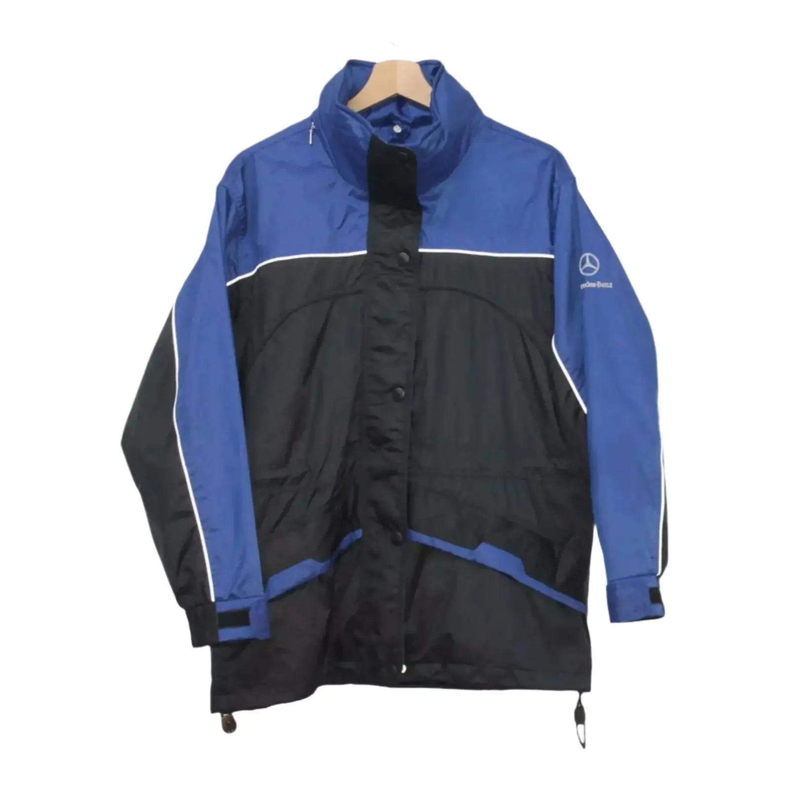 Vintage Mercedes Benz F1 Waterproof Hooded Jacket - Xtreme Racegear