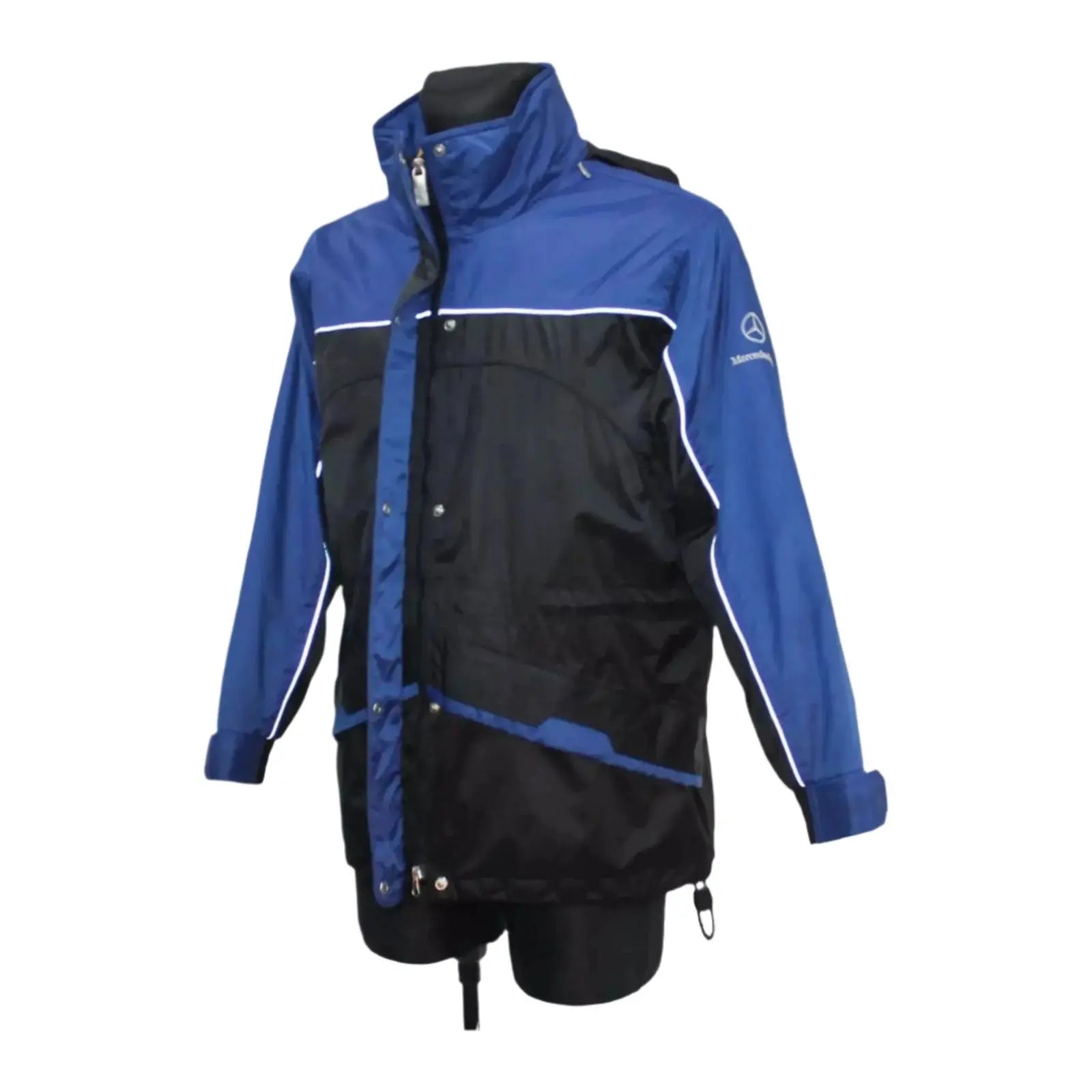 Vintage Mercedes Benz F1 Waterproof Hooded Jacket -Xtreme Racegear