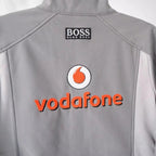 Vintage Mercedes Vodafone Racing Softshell Jacket_Xtreme Racegear