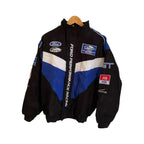 Vintage Navy/Blue Ford Performance Racing Bomber Jacket - Xtreme Racegear
