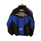 Vintage Navy/Blue Ford Performance Racing Bomber Jacket - Xtreme Racegear