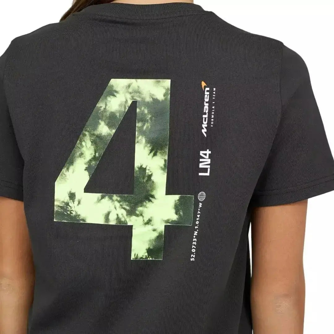 WOMENS LANDO NORRIS SILVERSTONE T-SHIRT - Xtreme_Racegear