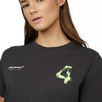 WOMENS LANDO NORRIS SILVERSTONE T-SHIRT - Xtreme_Racegear