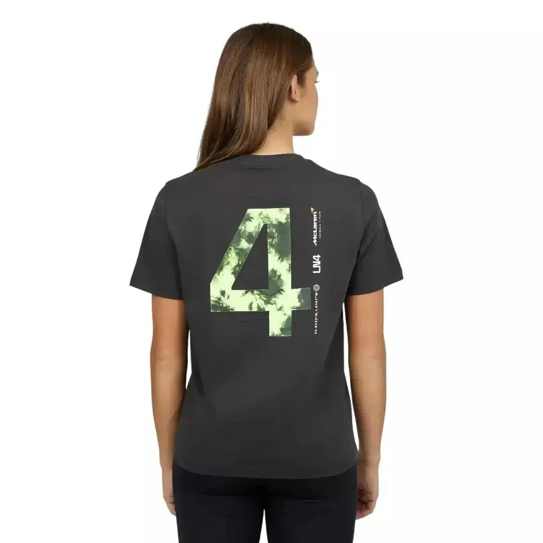 WOMENS LANDO NORRIS SILVERSTONE T-SHIRT - Xtreme_Racegear