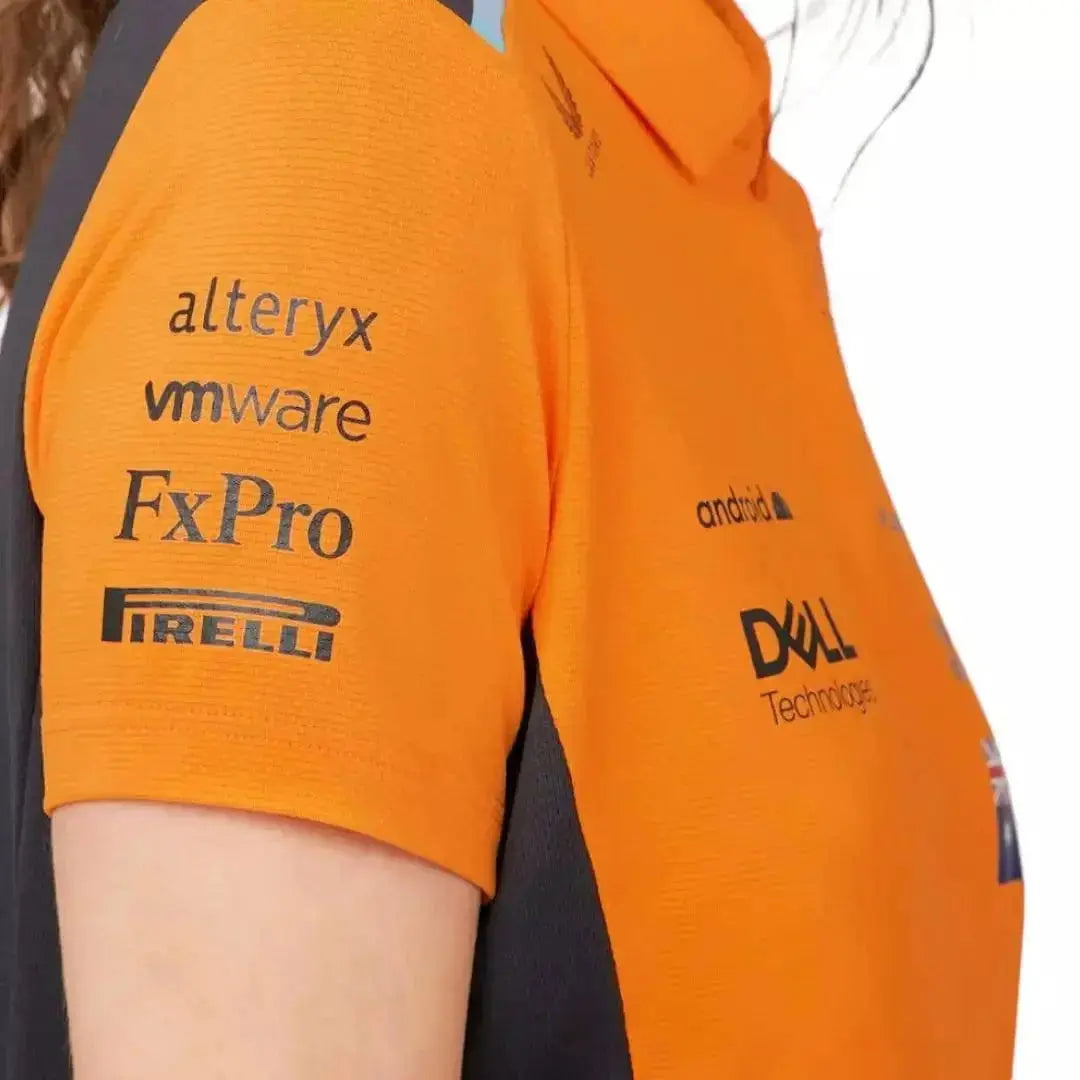 WOMENS MCLAREN REPLICA POLO SHIRT OSCAR PIASTRI - Xtreme_Racegear
