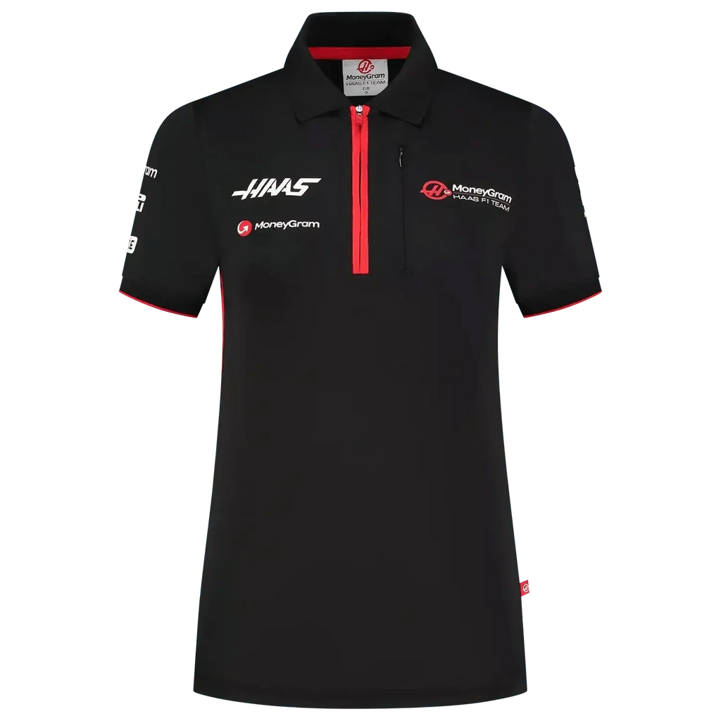 Women’s Fitted Polo Haas F1 Team - Speedx Karting
